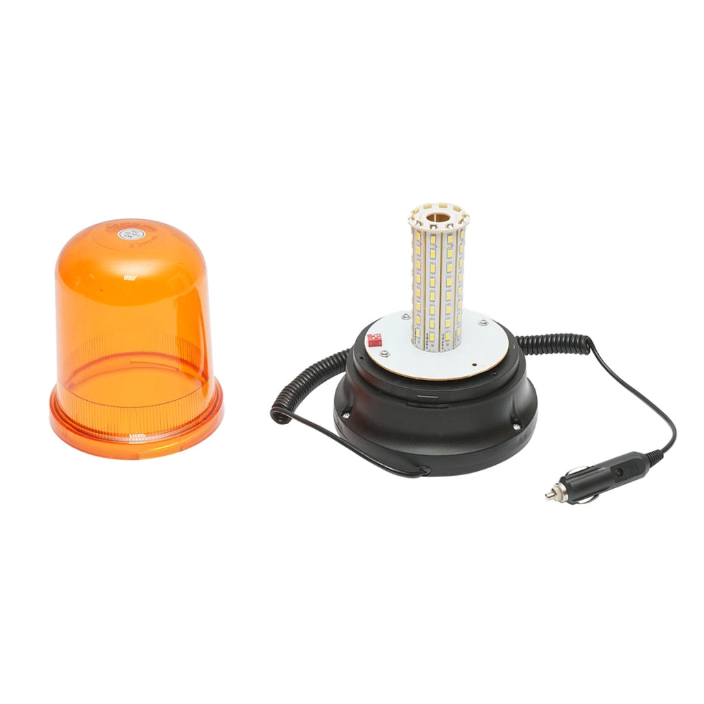 Faro rotante a LED 12-24V con base magnetica IP65