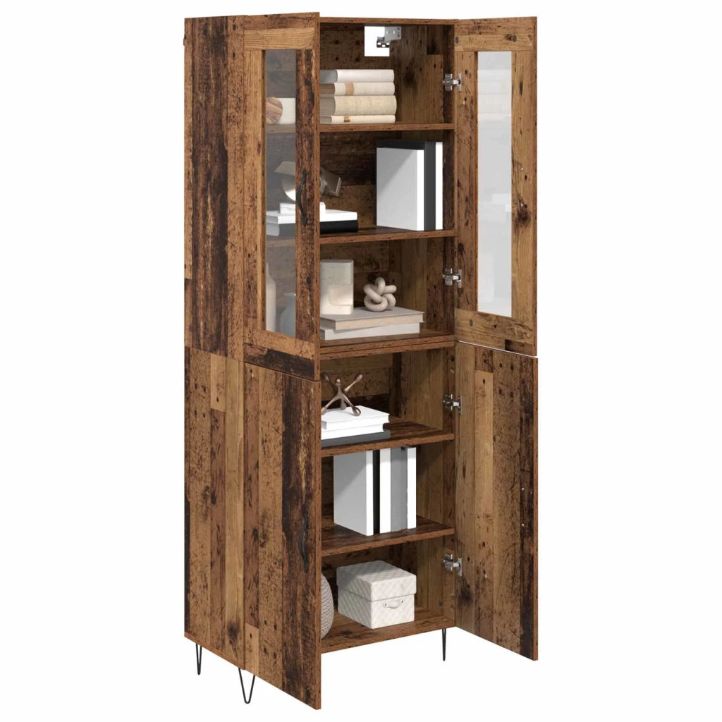 Credenza Legno vecchio 69,5 x 34 x 180 cm Legno multistrato