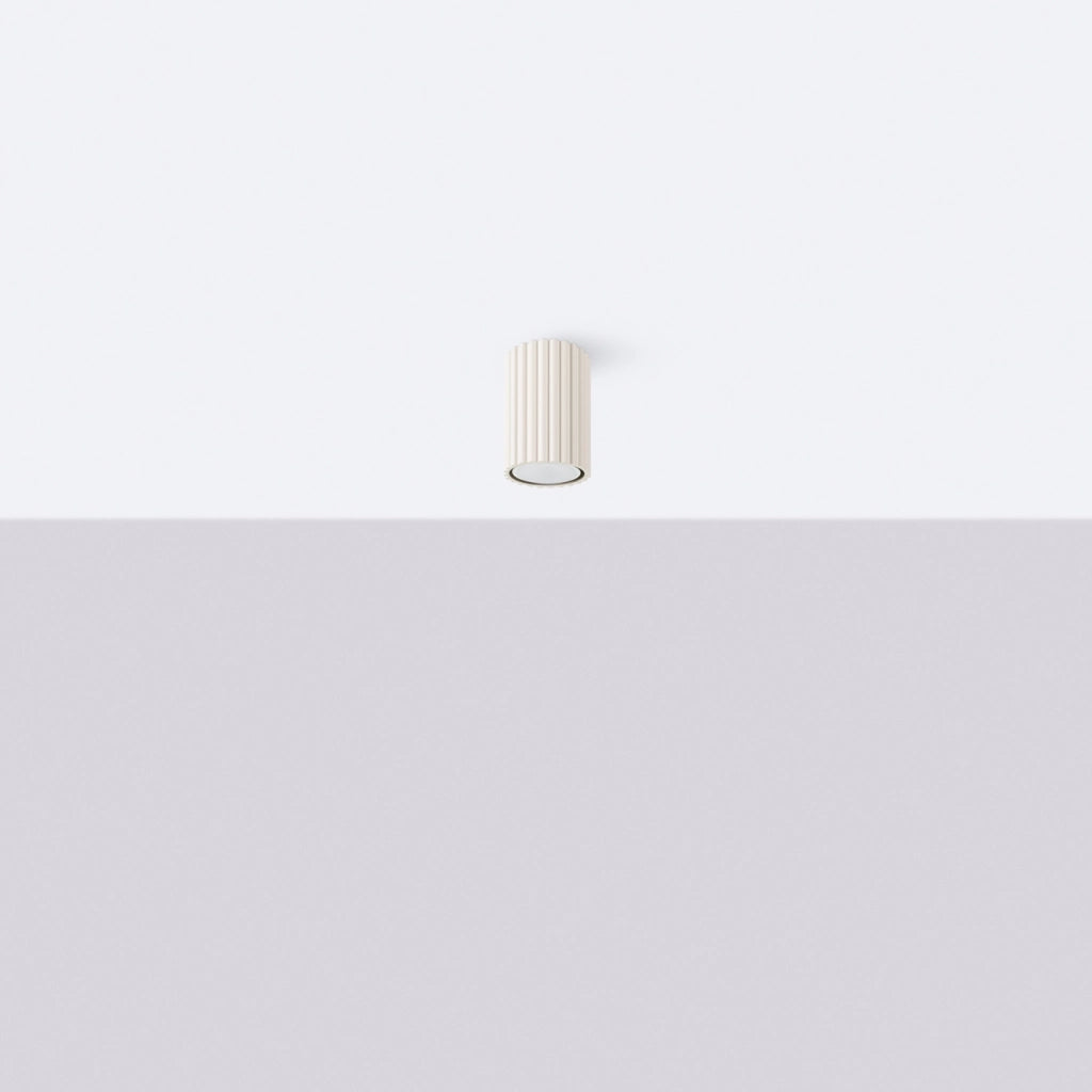 Lampada da soffitto KARBON 10 beige