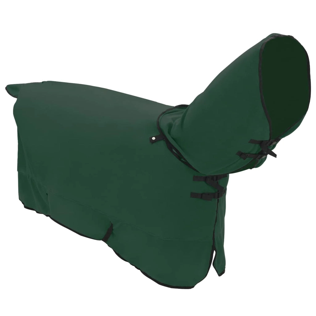 Coperta per Cavalli Verde scuro completo 165 cm Poliestere 42013286