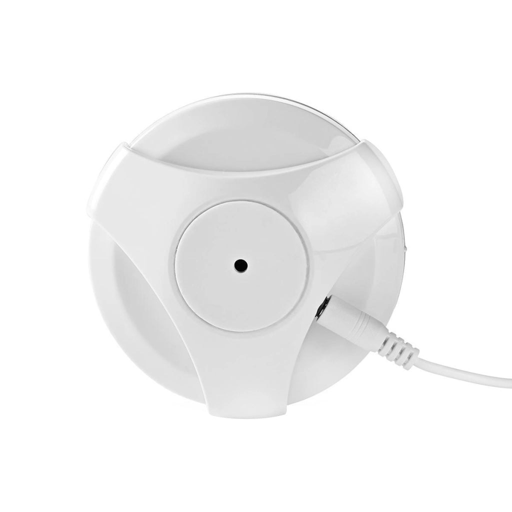 Rilevatore di Perdite d'Acqua Wi-Fi con Allarme 50dB Compatibile Android e iOS Bianco Nedis