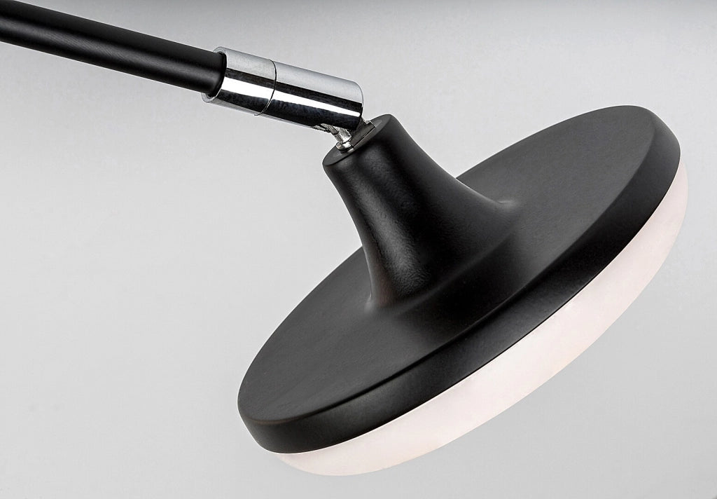 Plafoniera LED regolabile Rabalux Madi 24W nera 3000K