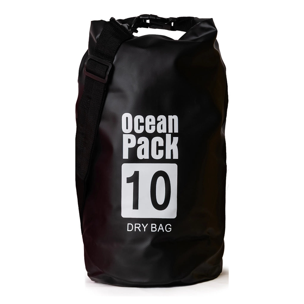Senine, Borsa Impermeabile Capacità 10 lt, Nero