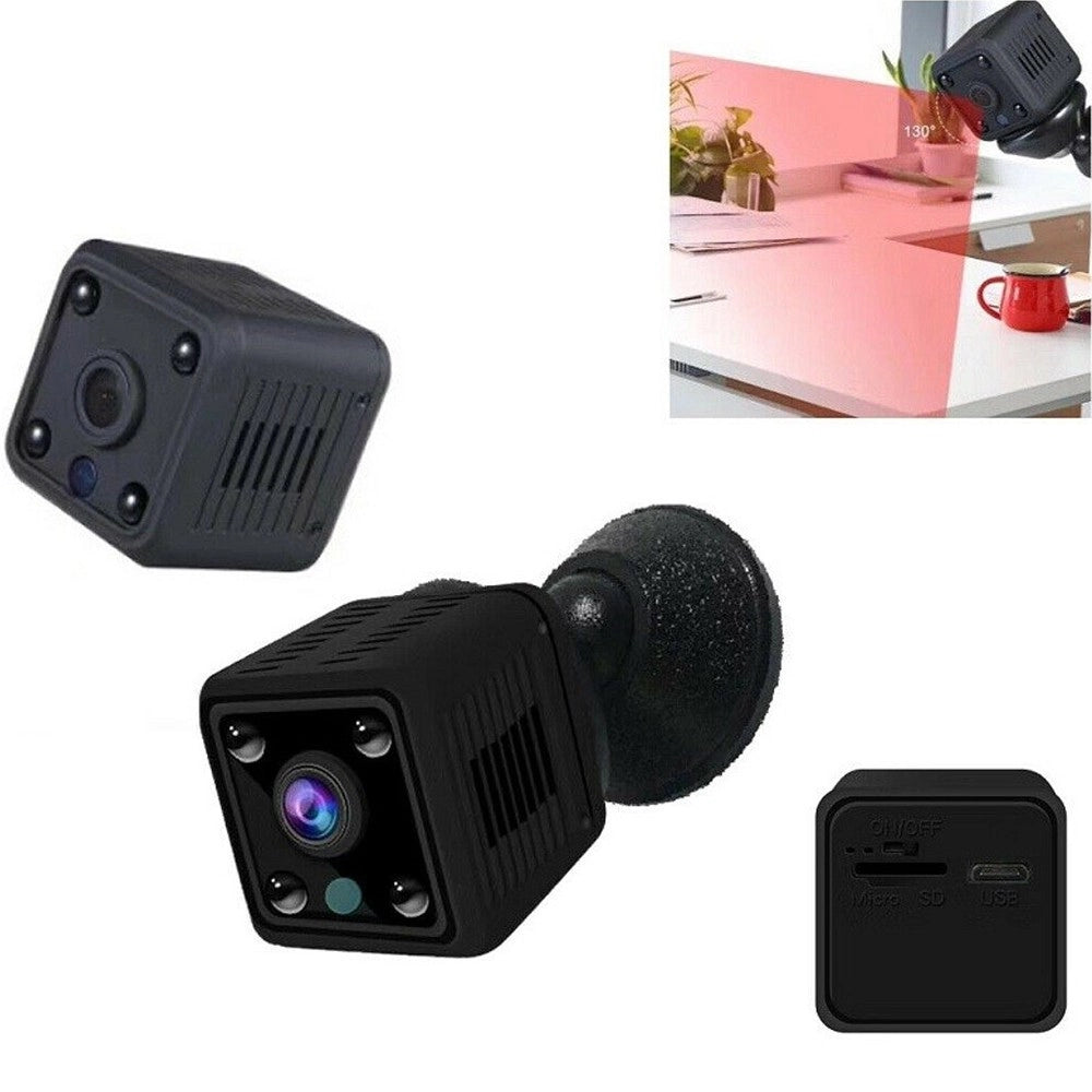 Trade Shop - Telecamera Nascosta Microcamera Detection Spy Wifi Ip Hd 960p Sd 4 Led -