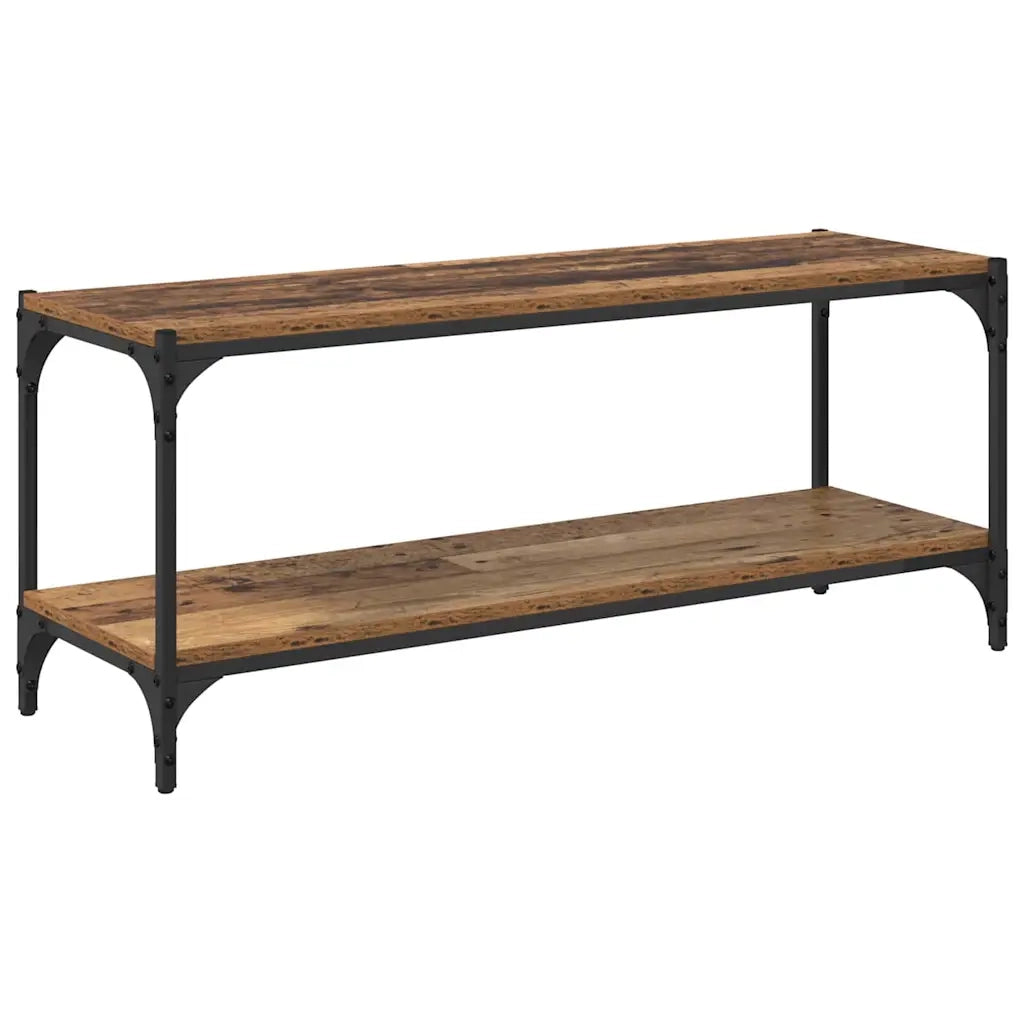 Mobile TV-Credenza per TV-Console TV Legno vecchio 100x33x41cm