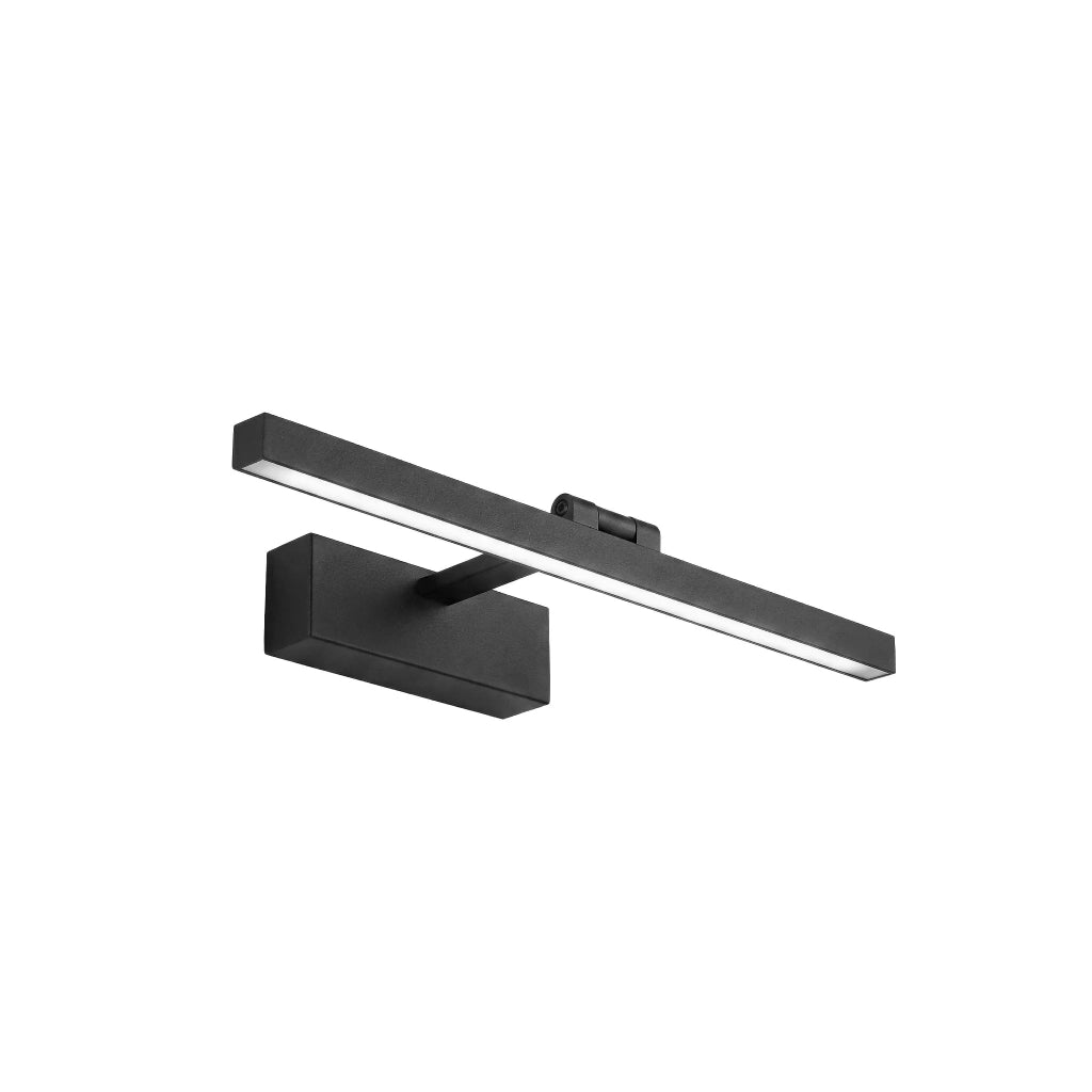 Applique Da Bagno Led APP1866-1W 40 Cm Black