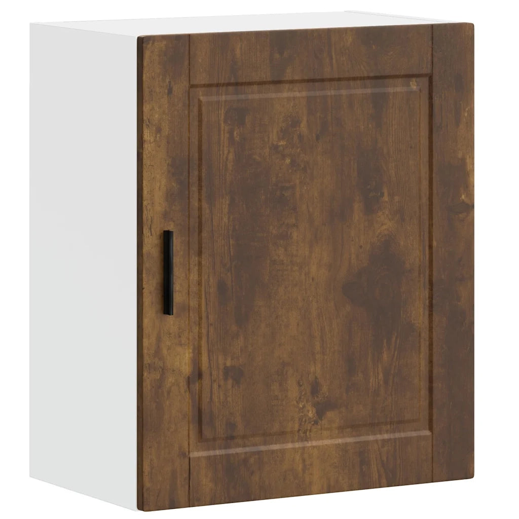 Pensile da Cucina-Mobile Cucina da Parete Porto Rovere Fumo in Legno Multistrato 896011