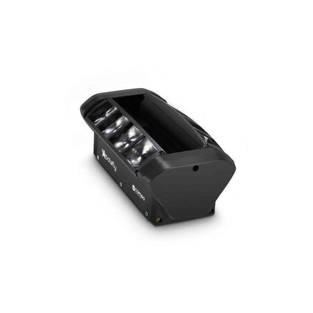Trade Shop - Effetti Luce A Testa Mobile Multiraggio Rush Multi Beam Mini Spider 8 Raggi Beam -