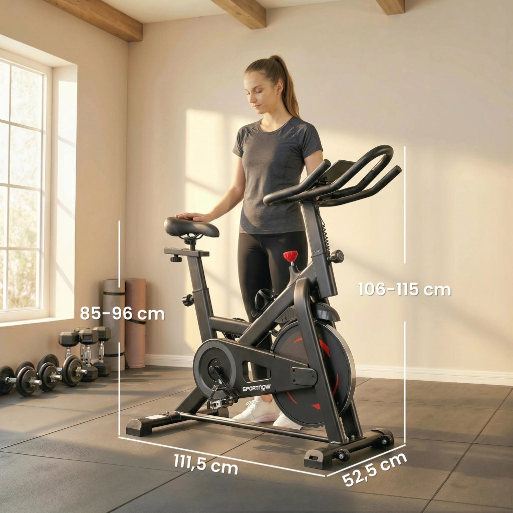 Cicloergometro magnetico ¨C Xylo ¨C con APP e LCD