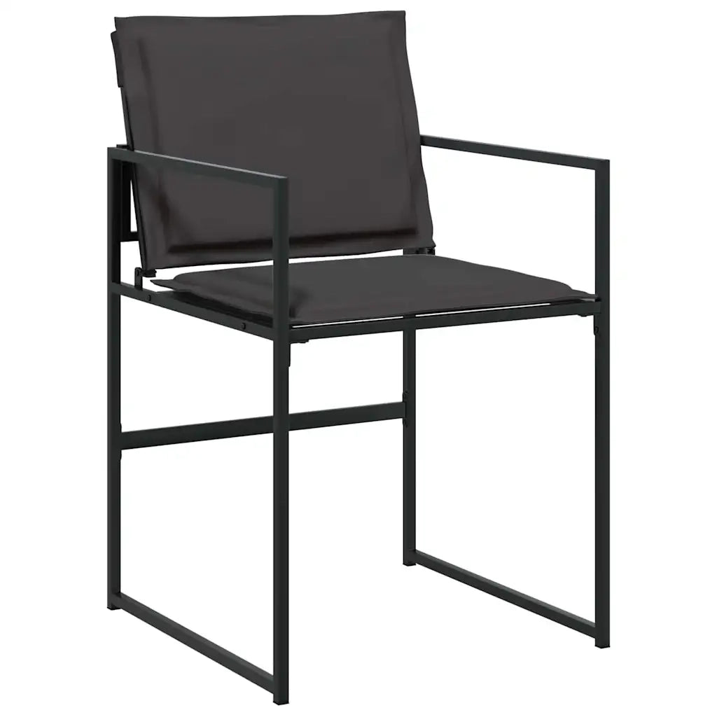 Set da Pranzo per Giardino 5 pcs Nero 3379333