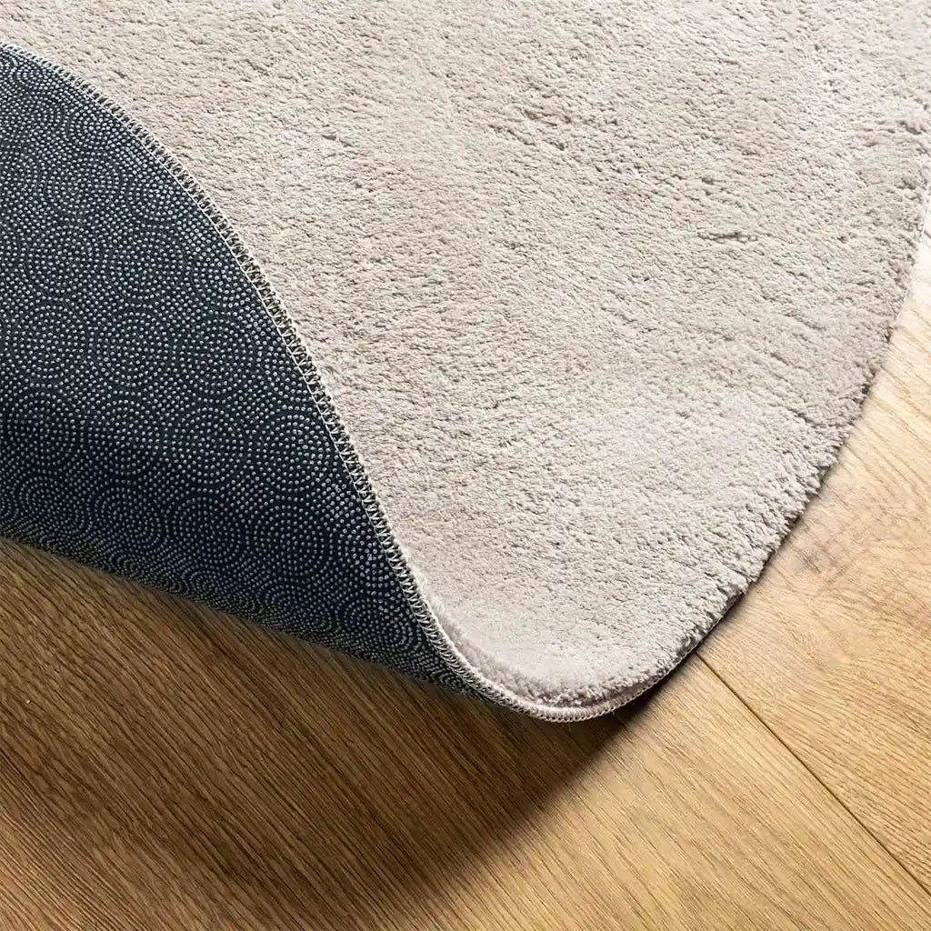 Tappeti per area HUARTE Sabbia 100 x 200 cm Poliestere 4103776