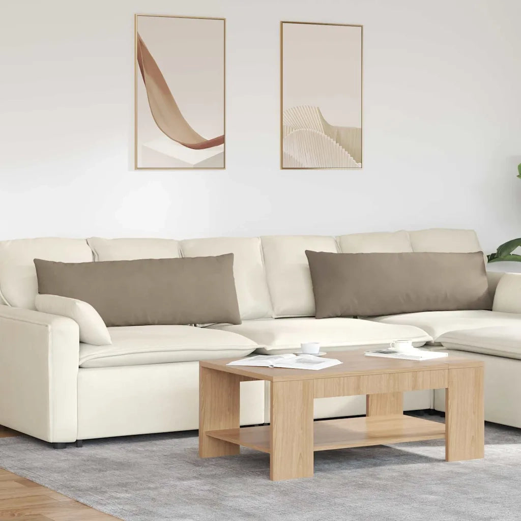 Cuscini da Divano 2 pz | Cuscini per sedie Talpa 120 x 40 cm Tessuto