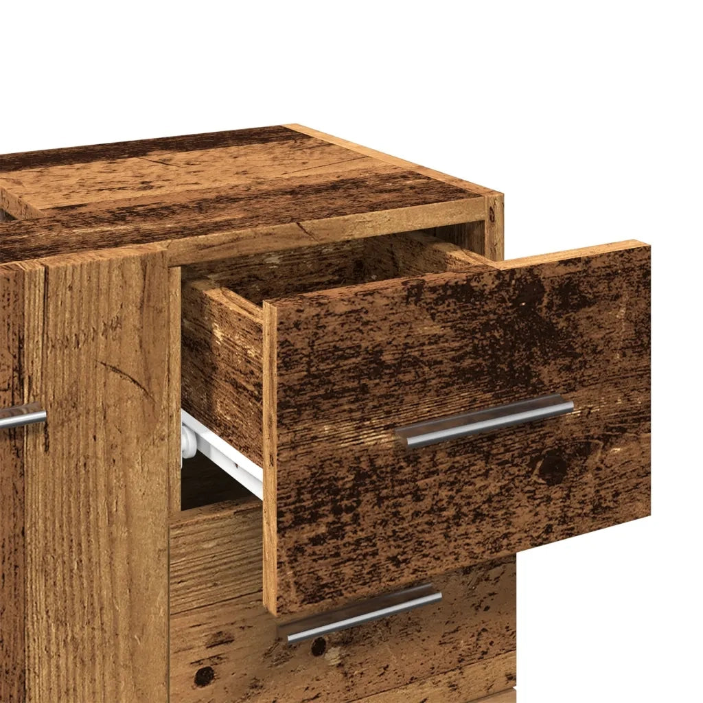 Mobile Sottolavabo Legno Vecchio 63x30x54 cm in Truciolato 858323