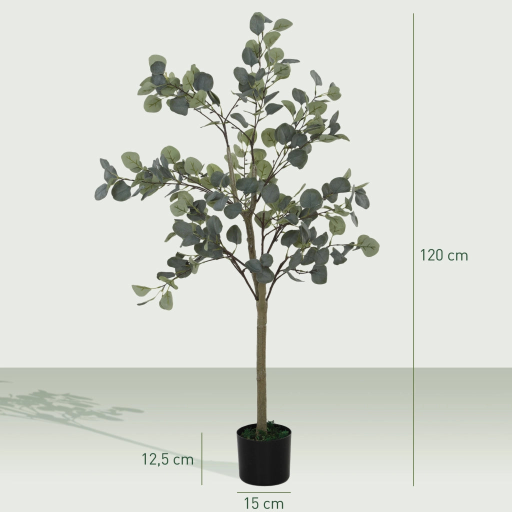 Pianta Artificiale Eucalipto ¨C Minimal ¨C Verde, Sintetico, 120 cm
