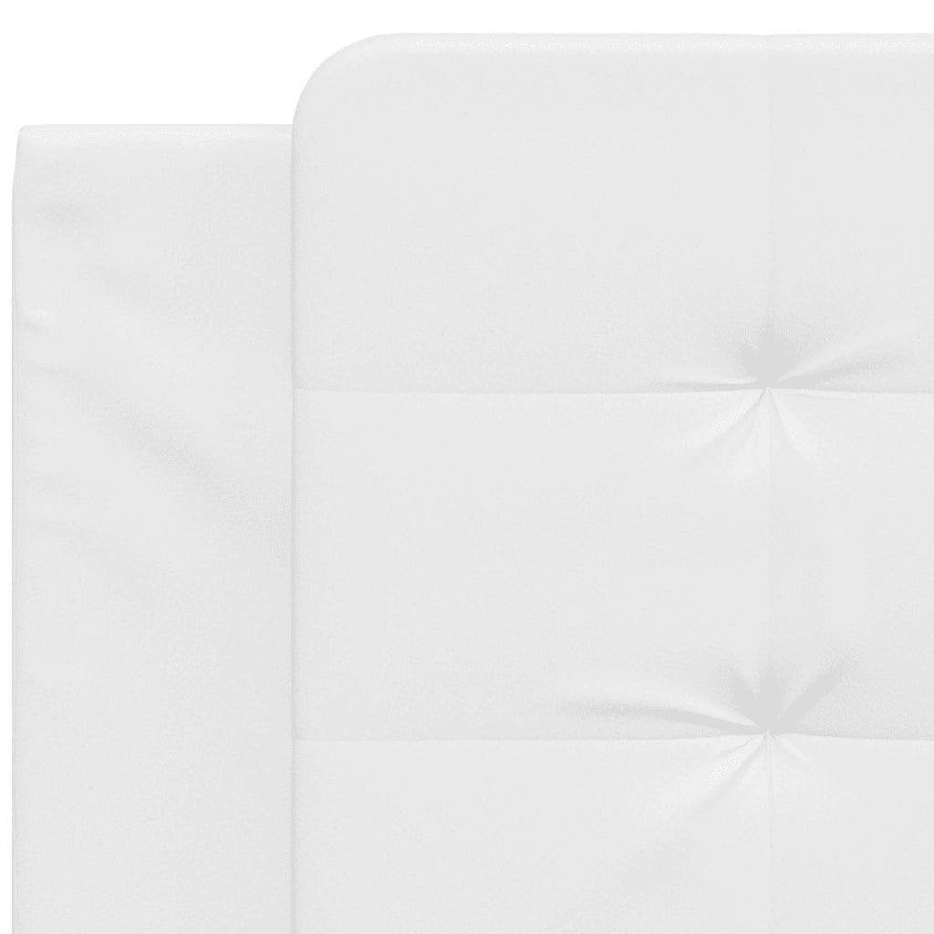 Cuscino Testiera Zadar Bianco 100 cm in Similpelle 374844