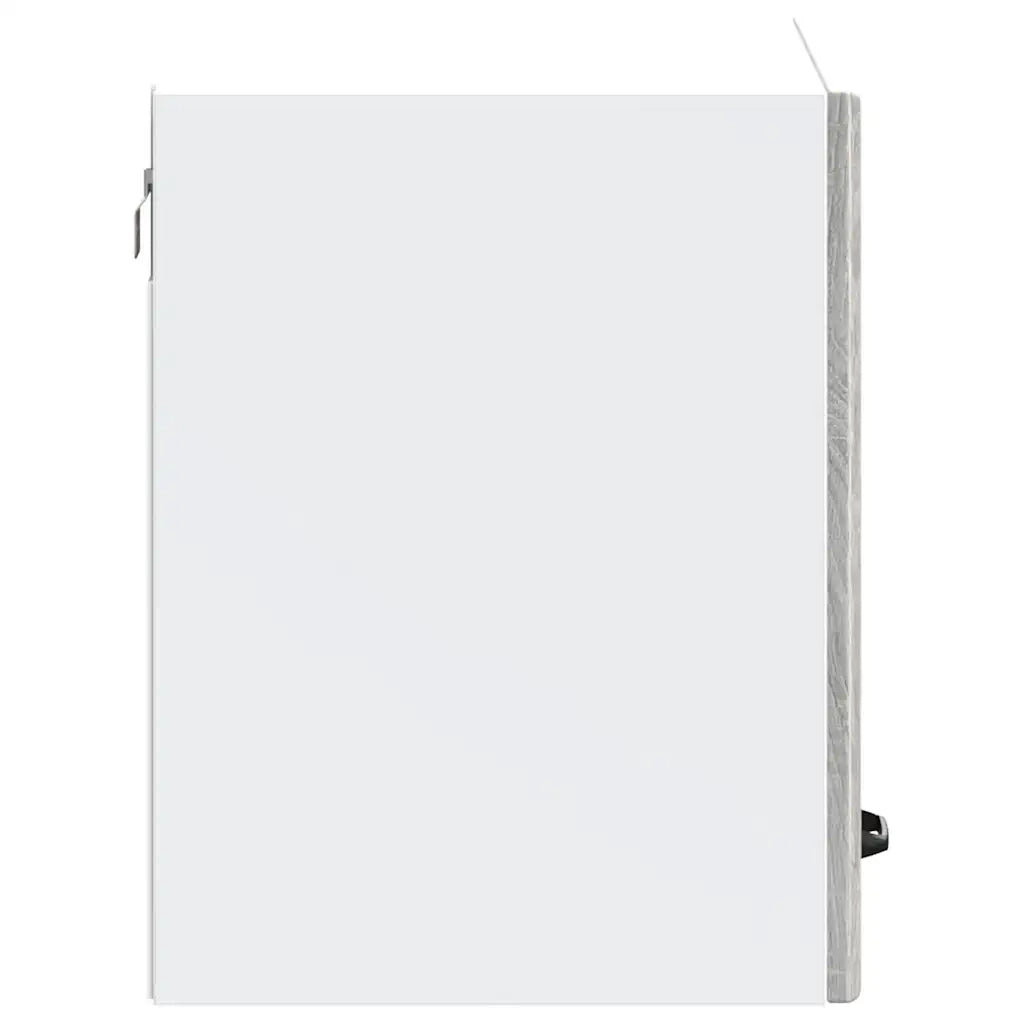Pensile da cucina dal design moderno con spazio di archiviazione ottimale 60 x 31 x 40 cm legno composito grigio 02_0050008