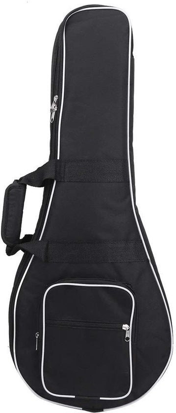 Borsa per mandolina impermeabile - Sacchetto in oxford - Manuale - Cinturino con tasche laterali - Cinturino con regolazione - Sostenibile - Borsa per strumenti