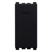 Deviatore 1P 16A Colore Nero Compatibile Con Vimar Arke
