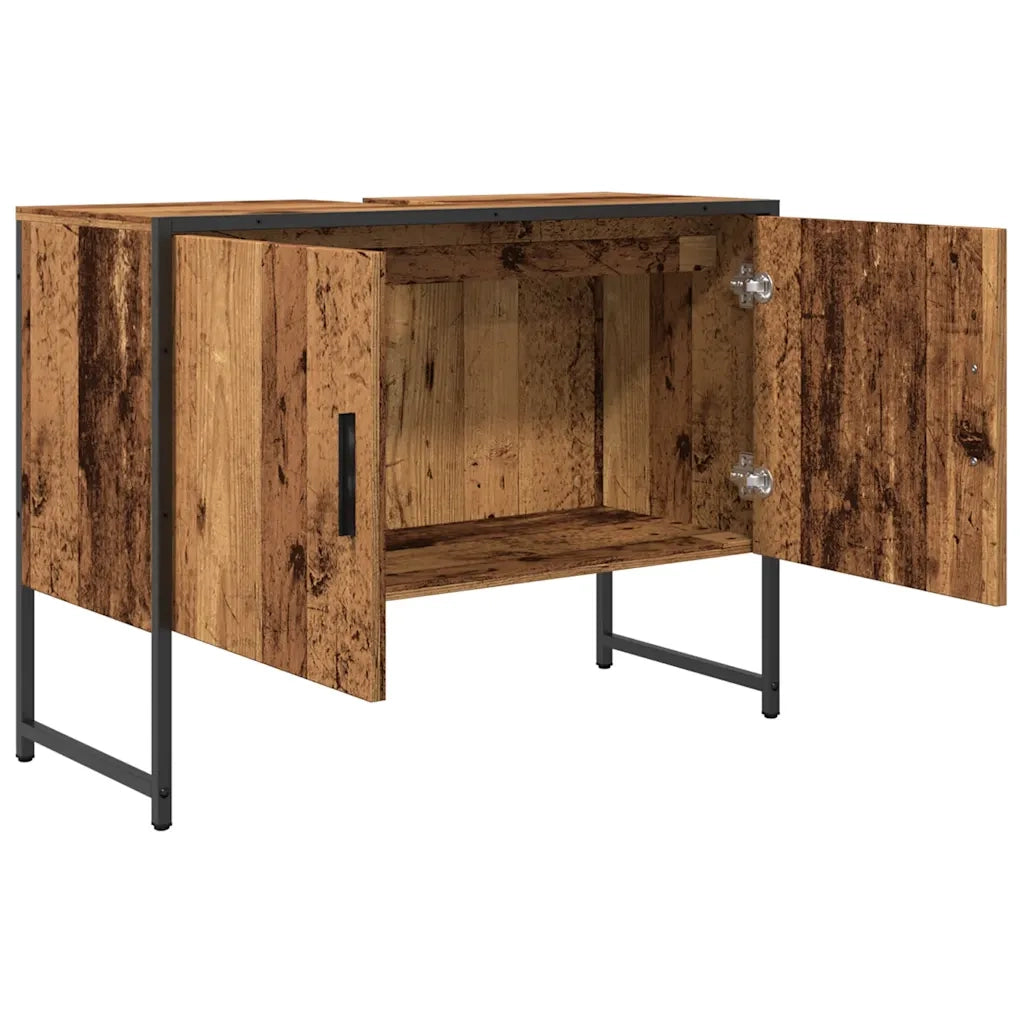 Mobile da Bagno | Armadio da bagno Legno Antico 80x33x60 cm in Truciolato