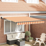 Tenda da Sole Giallo e Arancione 350 x 250 x 165 cm Poliestere 3330259