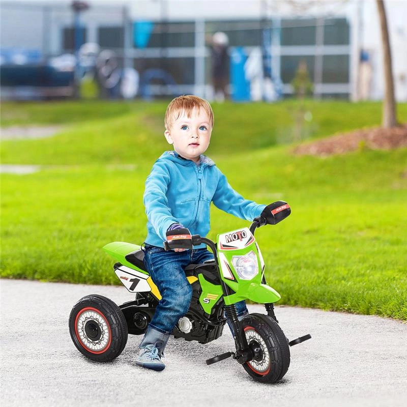 TRICICLO A PEDALI PER BAMBINI ETÀ 18 - 36 MESI VERDE