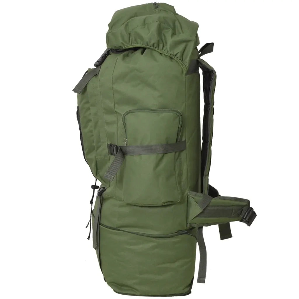 Zaino Stile Militare XXL 100 L Verde 91096