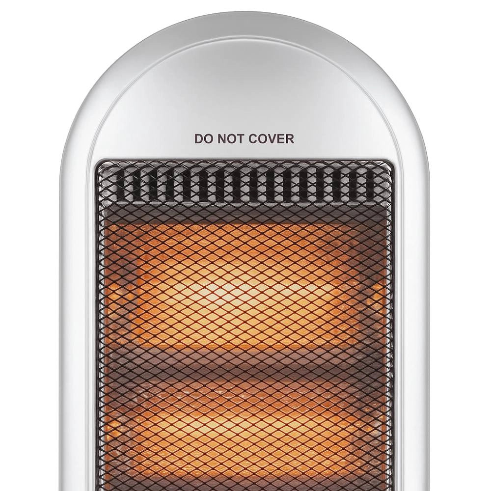 Stufa alogena infrarossi 1200w con oscillazione automatica 180 gradi