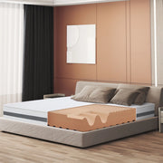 Materasso Matrimoniale 170x180 cm in Memory Antibatterico | Altezza 25 cm | Rivestimento 3D Air in Fibra Ipoallergenica | Materasso Ortopedico a 7 Zone Differenziate Termosensibili
