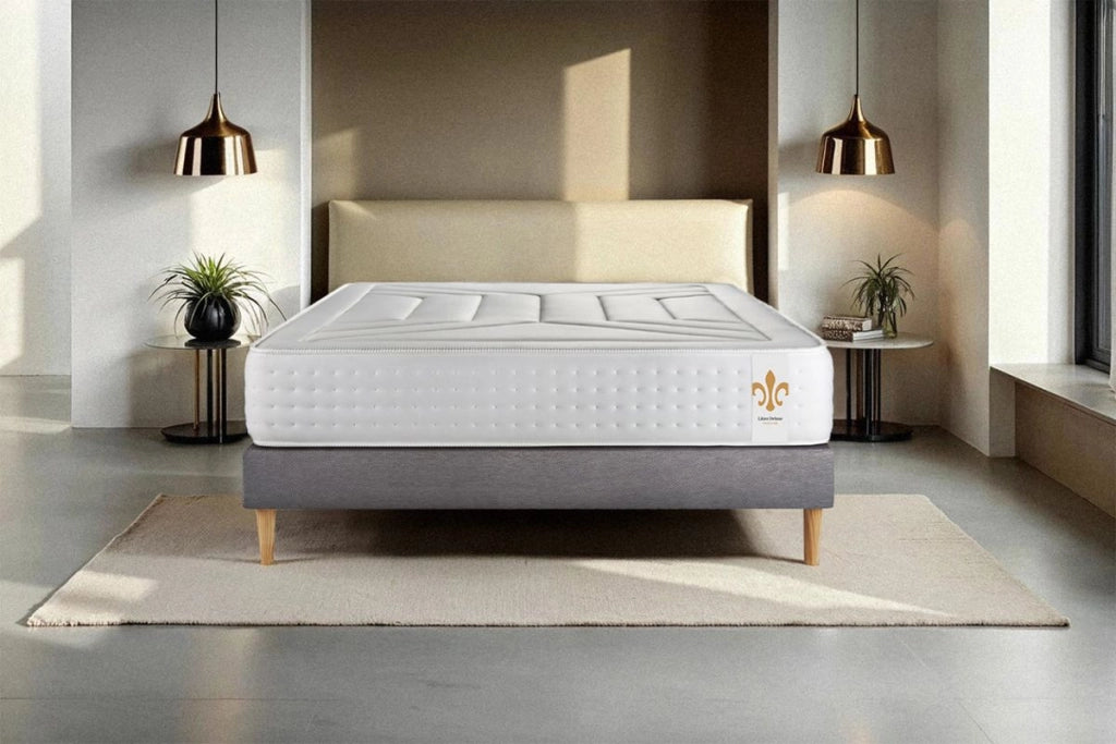 Set materasso e base 200x200 cm - Vingt-Quatre