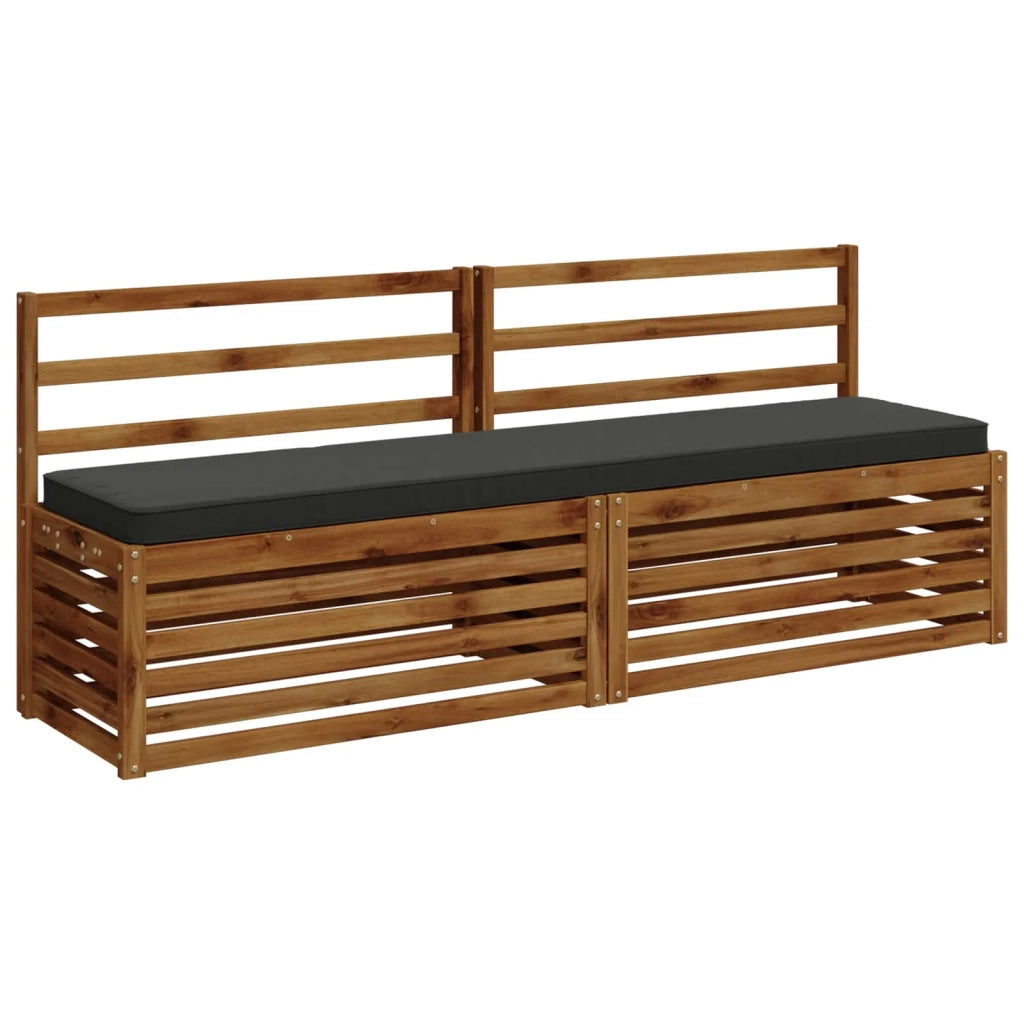 Cuscino per Panchina a 1 Pezzo VUGHT 100% Poliestere Antracite 951482