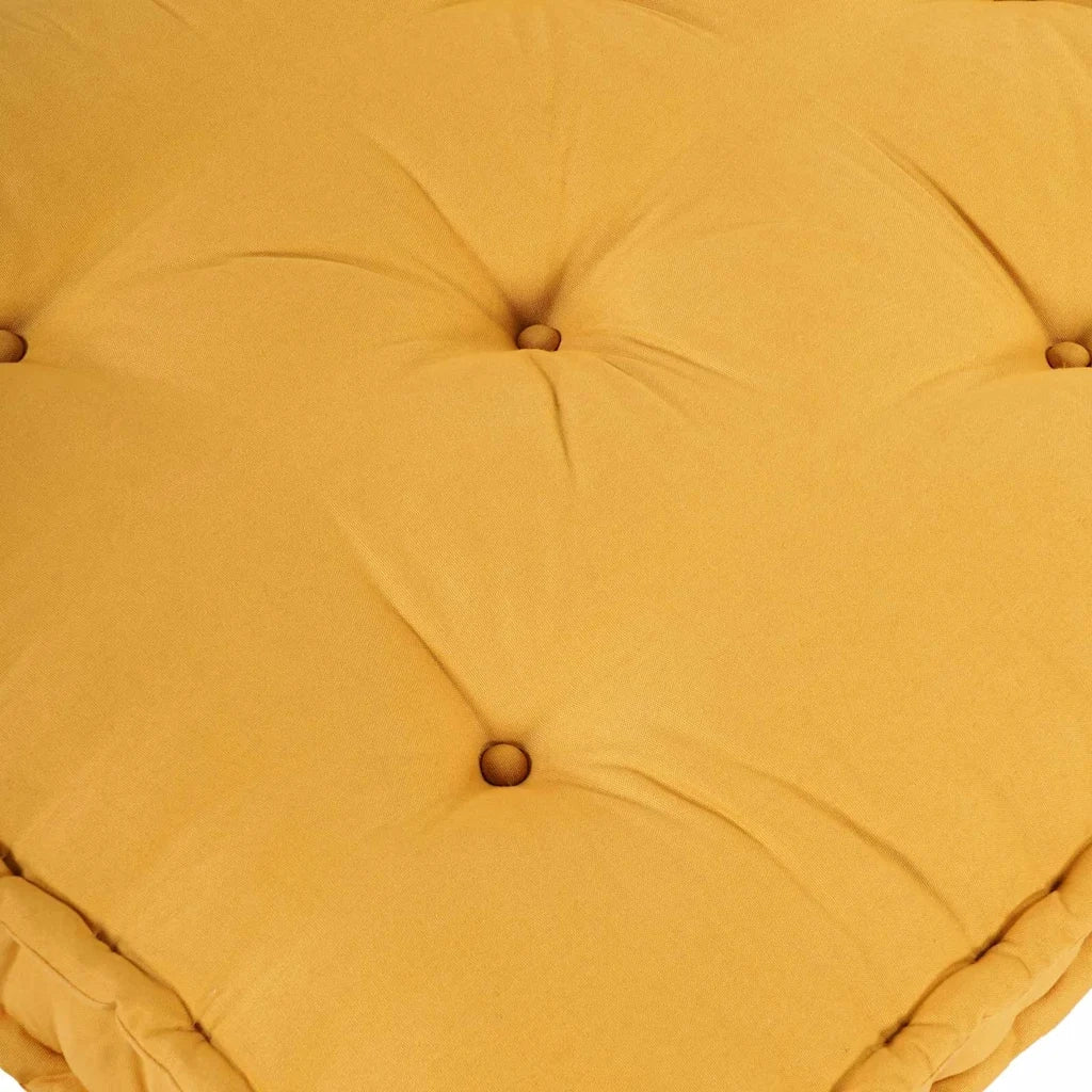 Cuscino per Divano Pallet Giallo 120 x 80 x 12 cm Tessuto 4019094