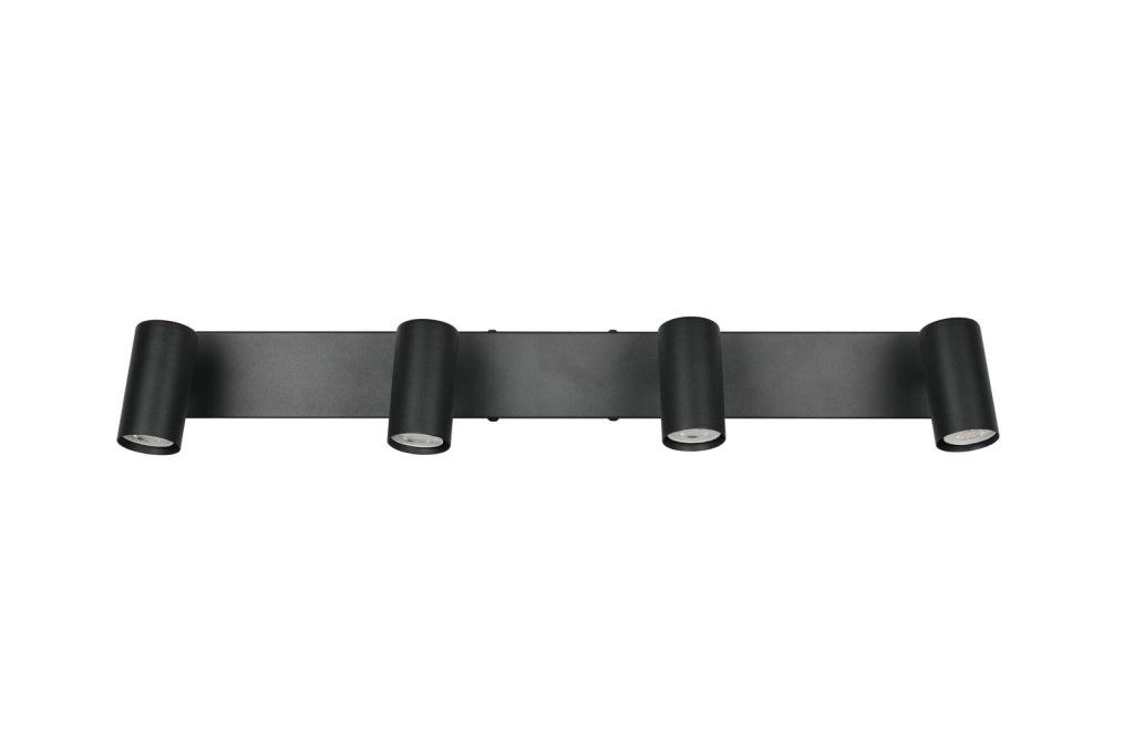Faretto soffitto TARYN 4xGU10 nero metallo RL
