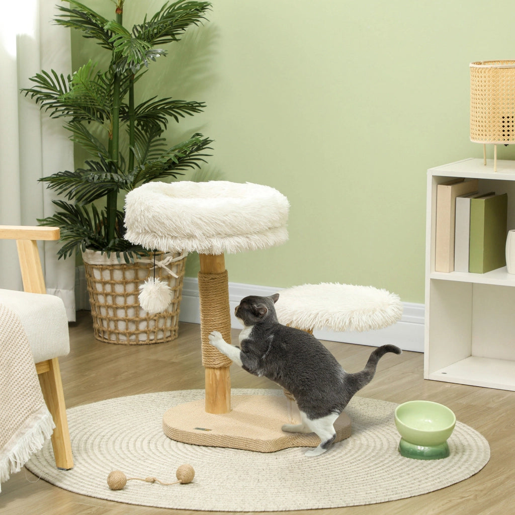 ALBERO RASCHIATOIO 50x47x61,5 cm Legno Bianco
