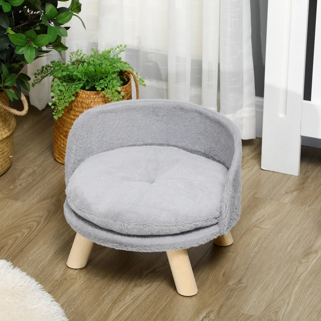 Letto per cani con cuscino ¨C Minimal ¨C grigio 40,5x33 cm