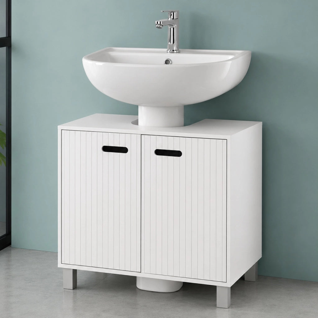 MOBILE SOTTOLAVABO FAST 60X30XH60CM BIANCO
