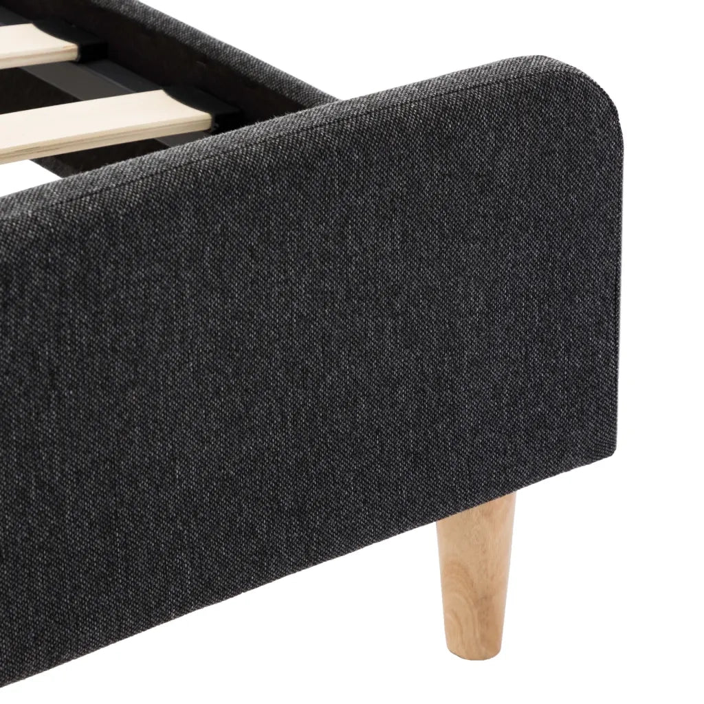 Giroletto Grigio Scuro in Stoffa Ruvida 160x200 cm 284898