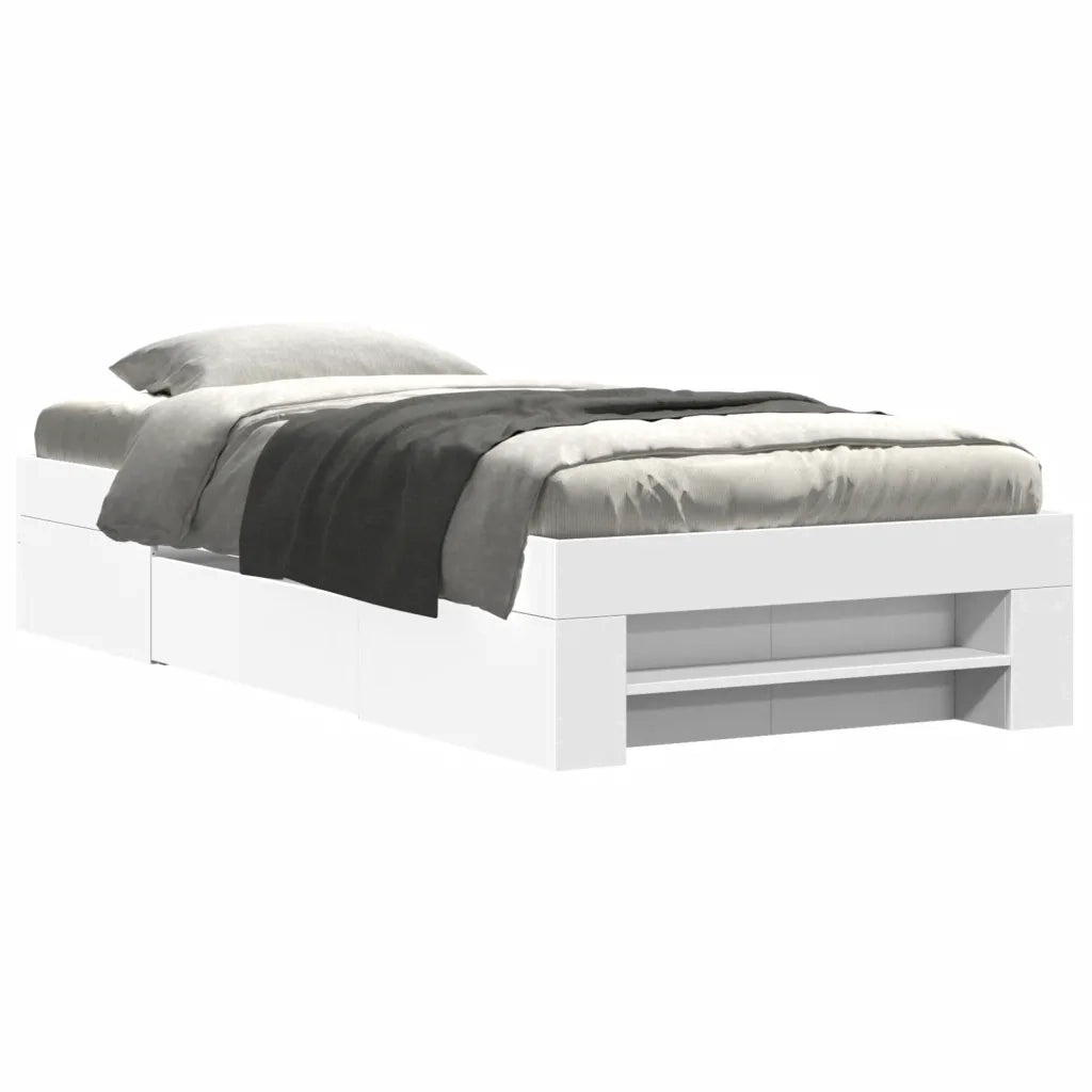 Giroletto Bianco 90x200 cm in Legno Multistrato 3295492