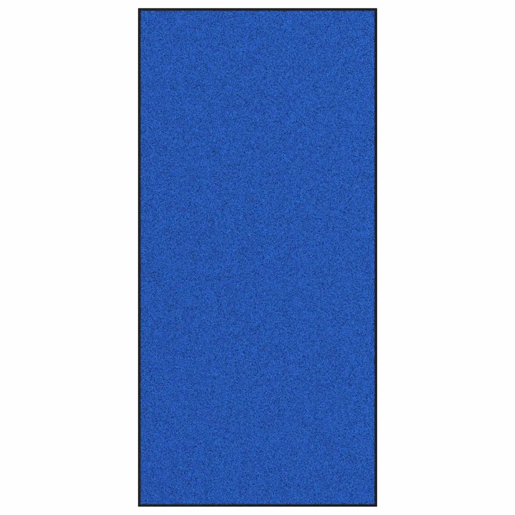 Tappetino Blu e Nero 120 x 250 cm 100% Poliammide 4100737