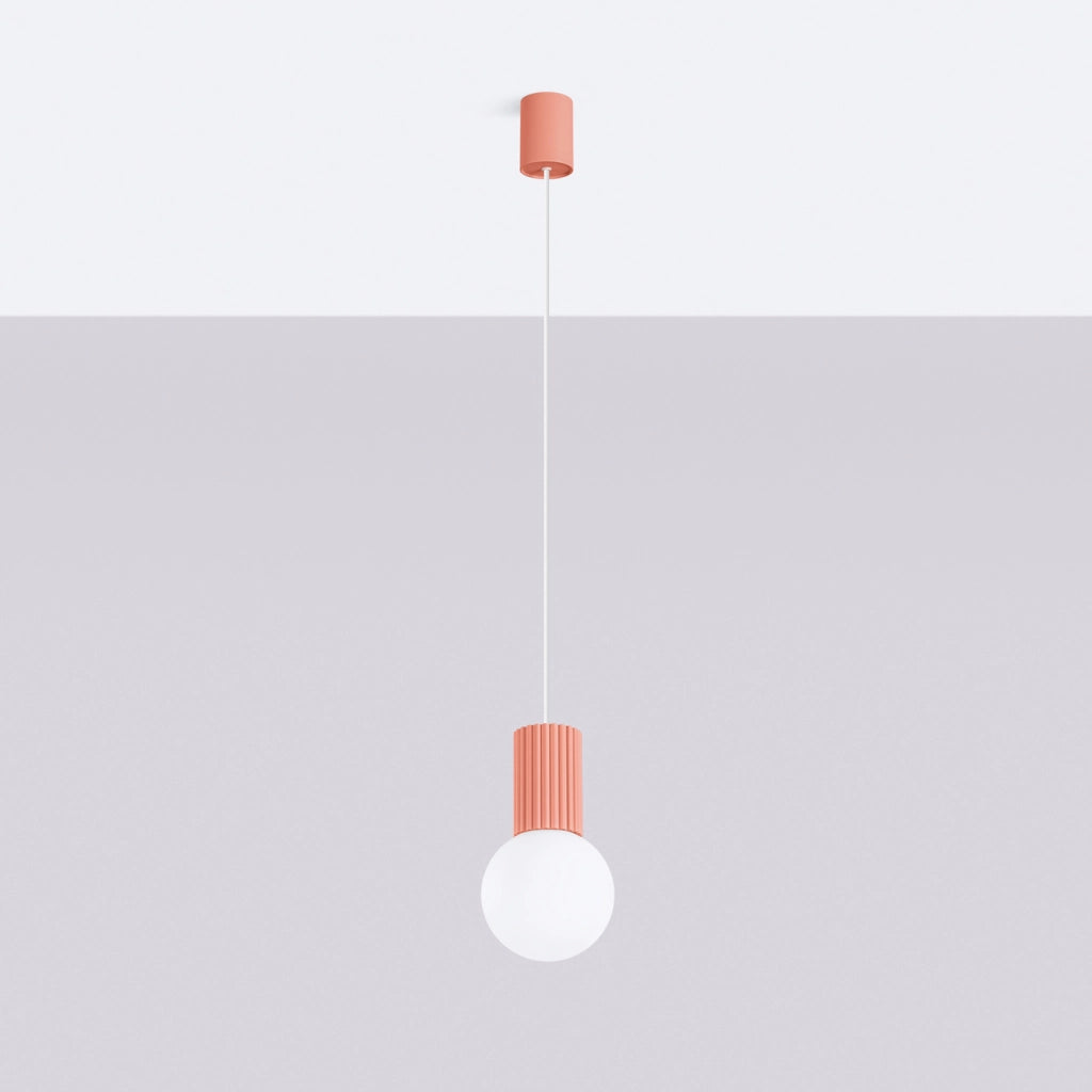 Lampada a sospensione HALO 1 peach