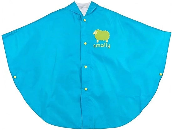 Giubbotto Impermeabile per Bambini - 100% Impermeabile - Respirante - Leggero - Ripiegabile - Disegno Scuro - Abbigliamento per Pioggia