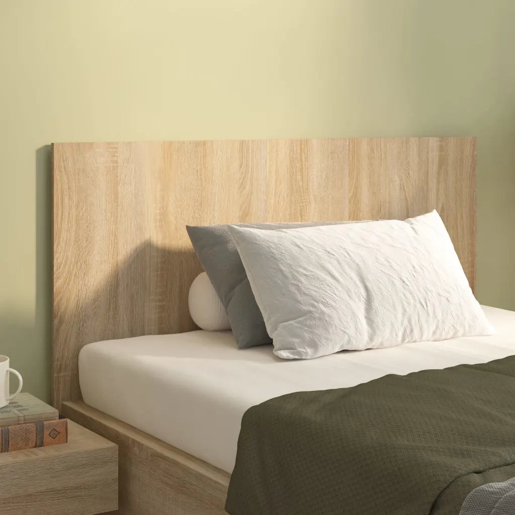 Testiera | Testata Letto Rovere Sonoma 120x1,5x80 cm in Legno Multistrato