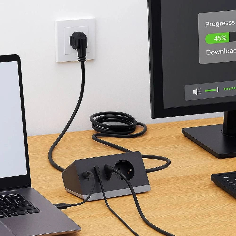 Multipresa da scrivania bticino con usb per ricarica veloce