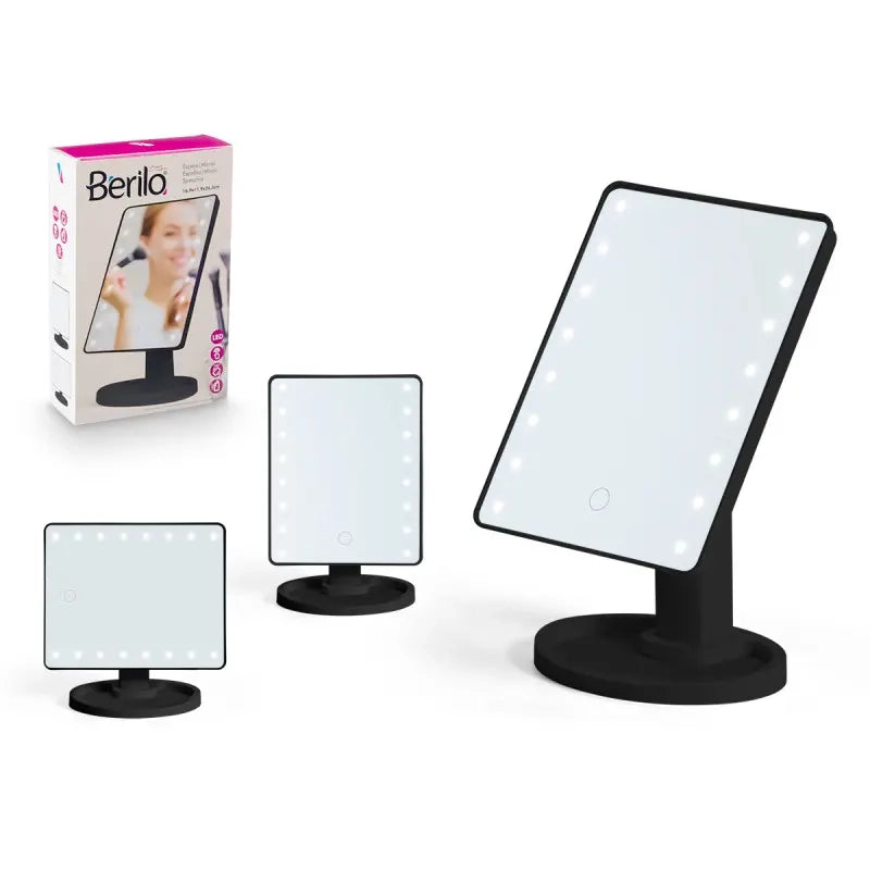 Specchio led rettangolare cm 16,5x28x6,5h
