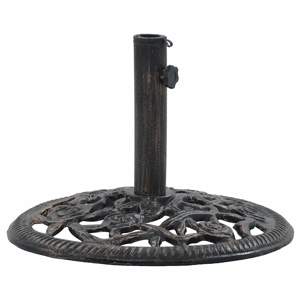 Base Ombrellone Bronzo 12 kg 48 cm in Ghisa 47861