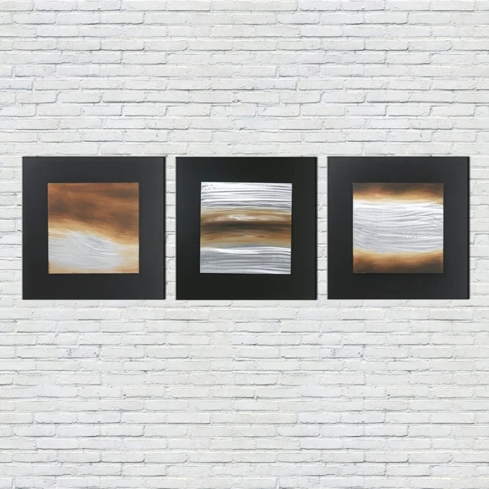 Olio su tela da parete strokes 80x80 cm design moderno | Duzzle