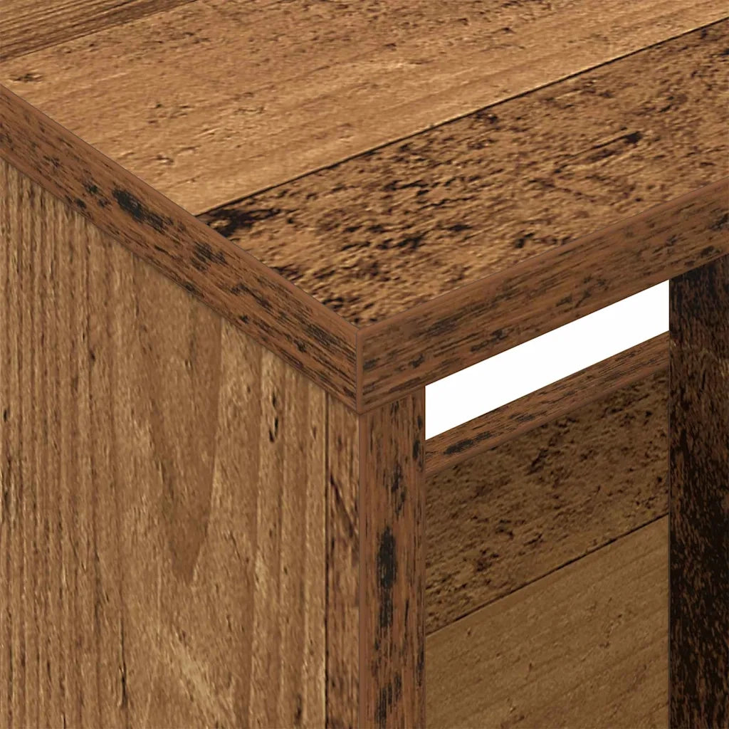Scaffale per riviste Legno vecchio 102 x 30 x 45 cm 890966