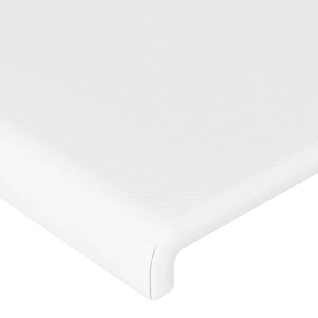 Testiera ad Orecchio Bianca 103x23x78/88 cm in Similpelle 3116949