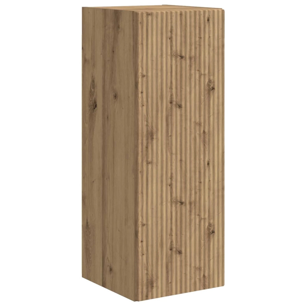 Set mobile TV 4 pcs Rovere artigianale Legno multistrato 3409122