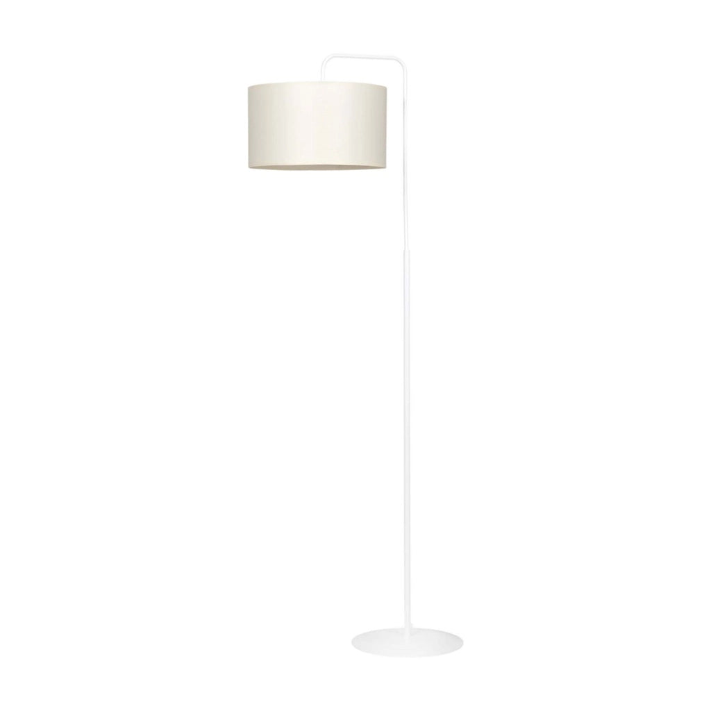 Lampada da terra Emibig TRAPO bianco/ecru E27 150cm
