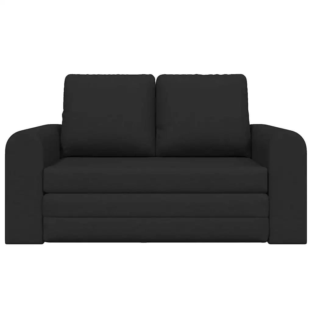 Divano letto | Sof¨¤ letto | Letto singolo 60cm Nero Tessuto
